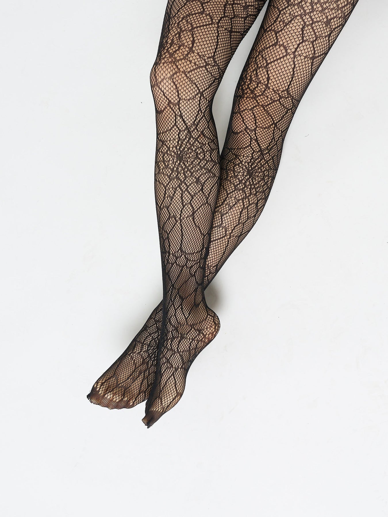 Minga London Black Forest Web Patterned Tights *WOMEN Accessories