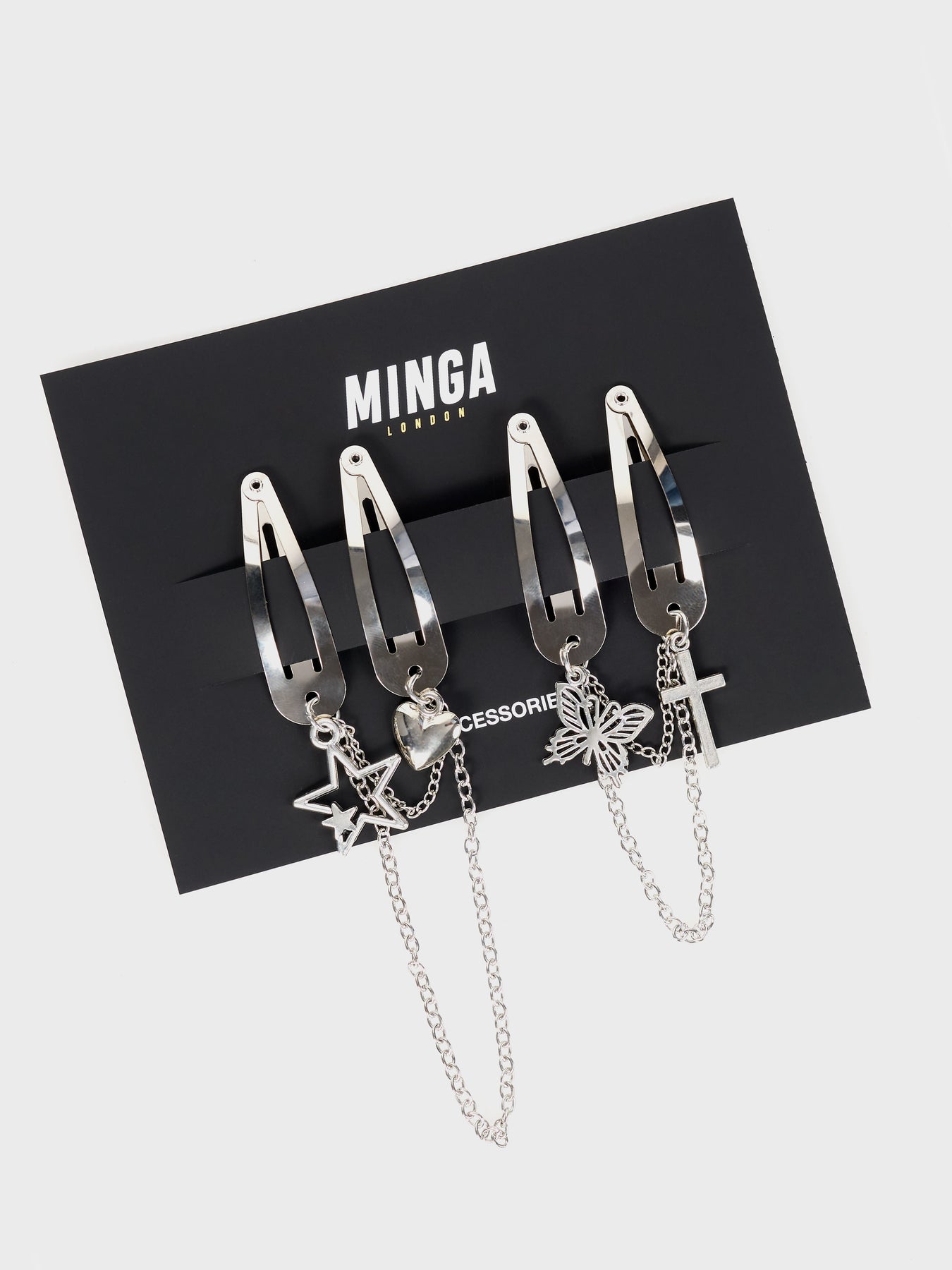 Minga London Cyber Angel Hair Clips Set *WOMEN Accessories