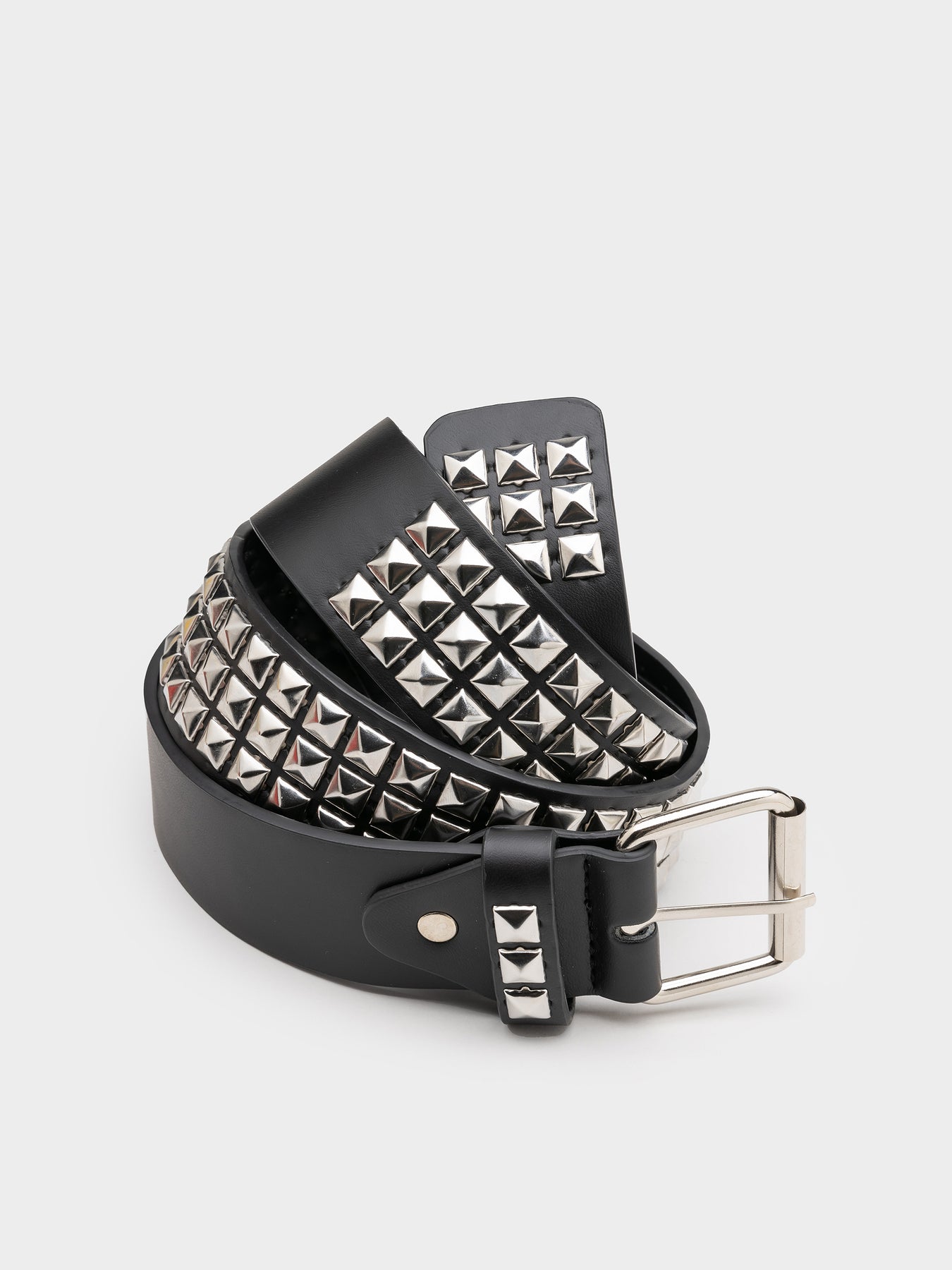 Minga London Punk Girl Studded Buckle Belt *WOMEN Accessories